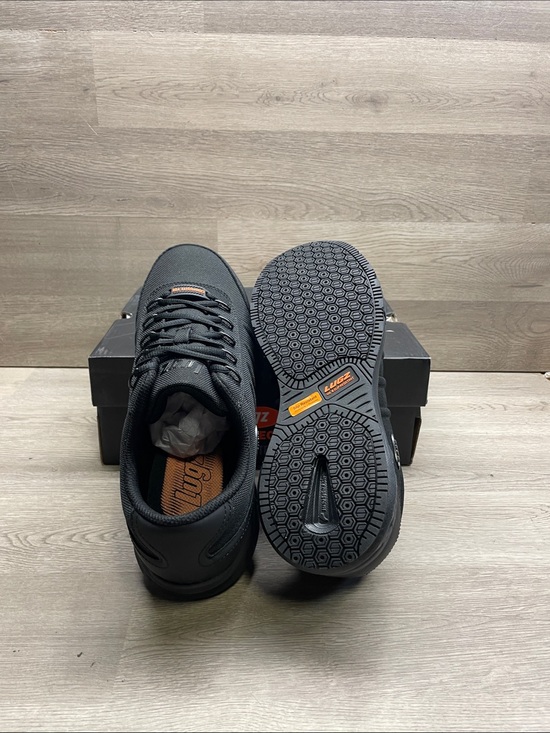 Lugz Shoes - Lugz Black Athletic Lace-Up Shoes with Orange Accents #614